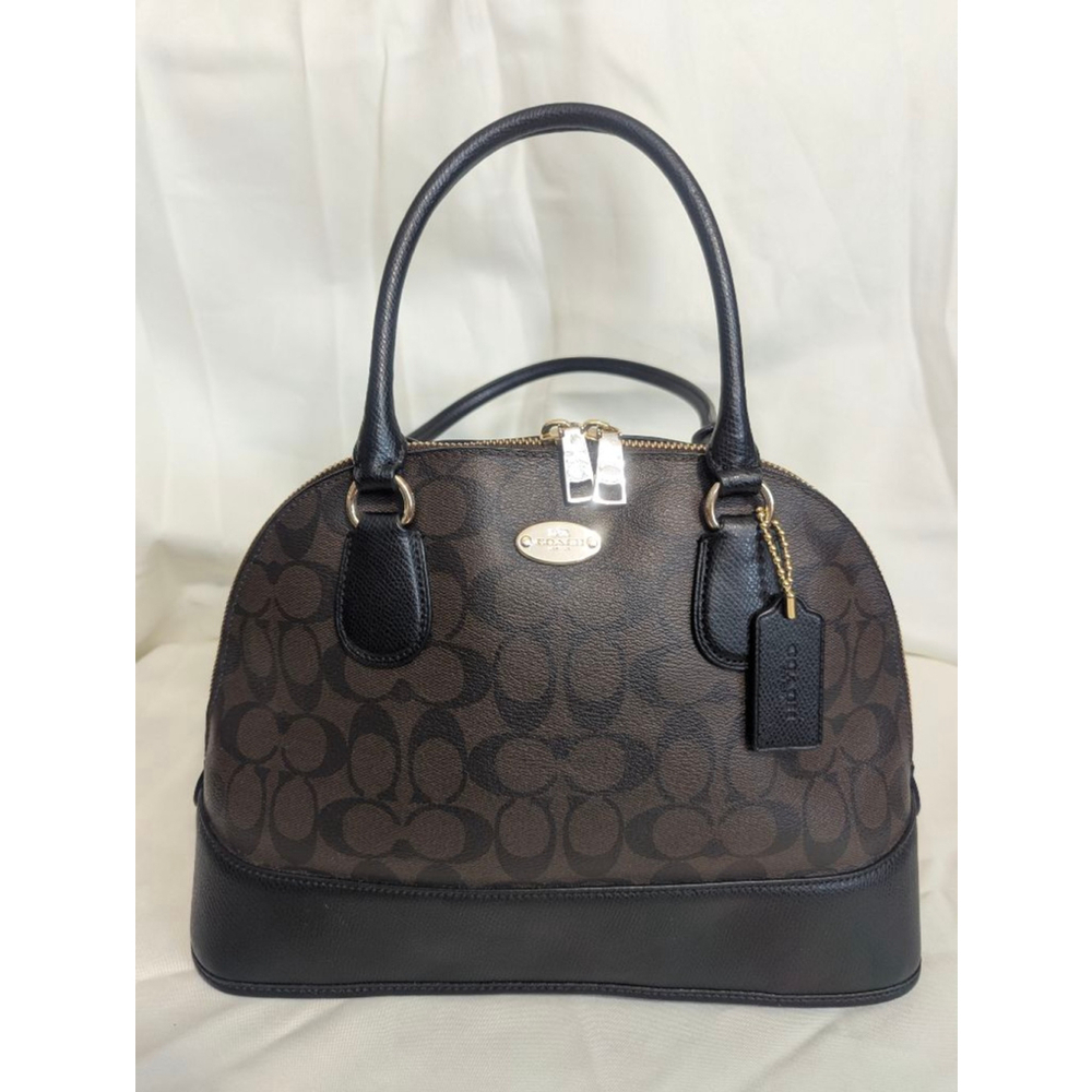 RARE Coach Cora Domed Satchel Crossbody Bag 33904 AUTHENTIC - Picture 7 of 15